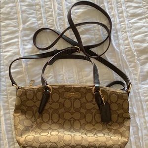 Authentic Coach Saddle Bag